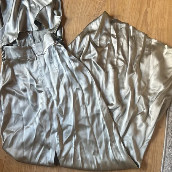 BEVza Vest Dress in Steel Grey - Picture 7 of 8